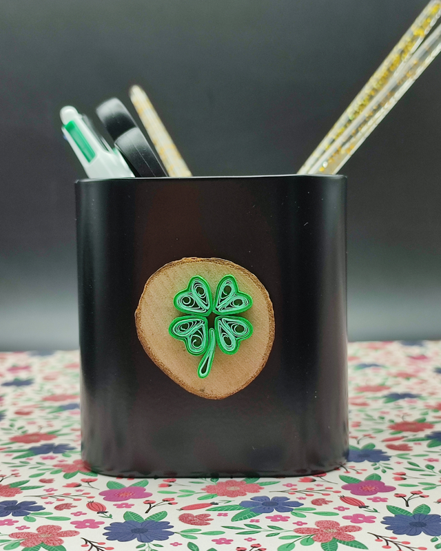 Trèfle à 4 cœurs, vert