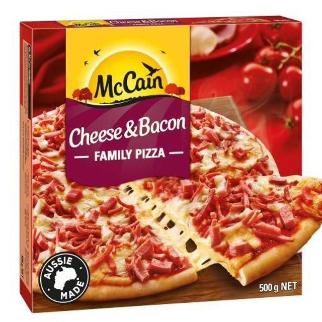 Cheese And Bacon Pizza