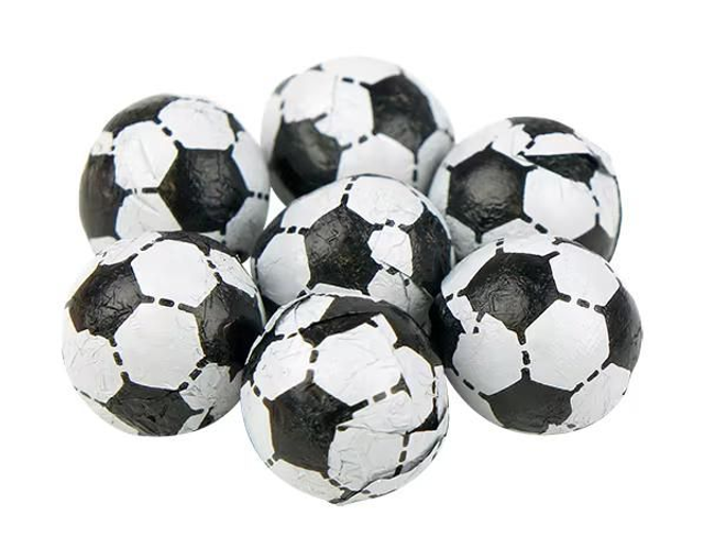 3kg chocolate footballs