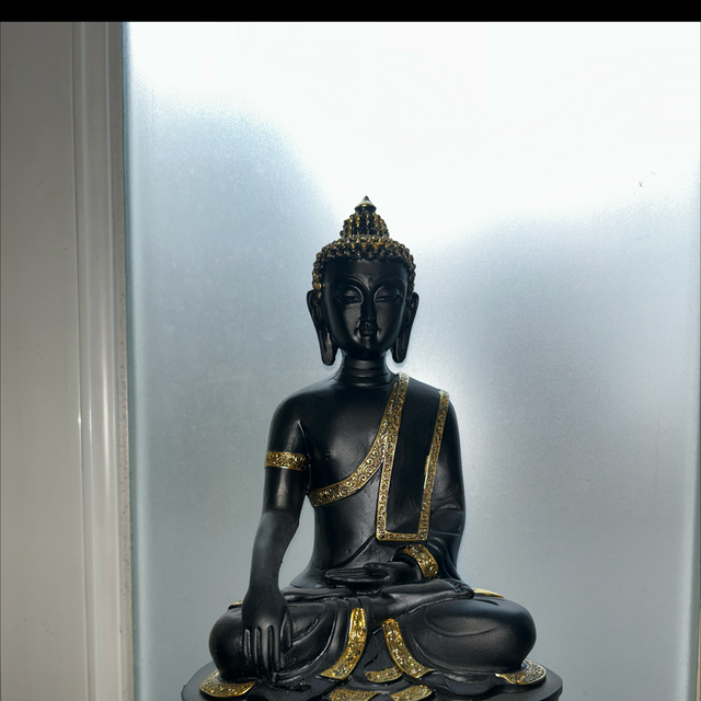 Bouddha noir 28cm