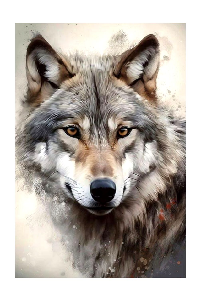 Wolves Animals Art Print