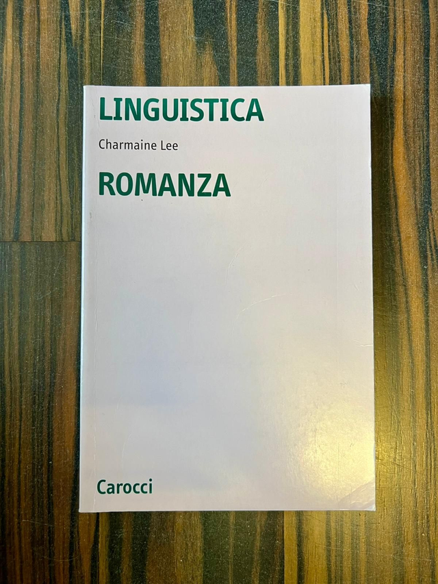 Charmaine Lee - Linguistica romanza (Carocci, 2008)