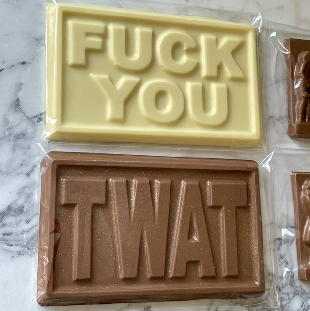 Rude Sweary Chocolate Bars