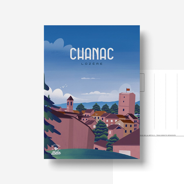 Carte Postale CHANAC