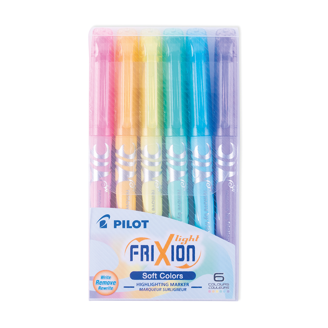 Set Destacadores Frixion Light Soft