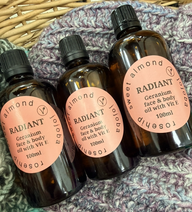 Manx Lavender - Geranium face &amp; body oil