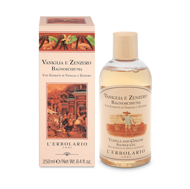 Vaniglia e Zenzero Bagnoschiuma