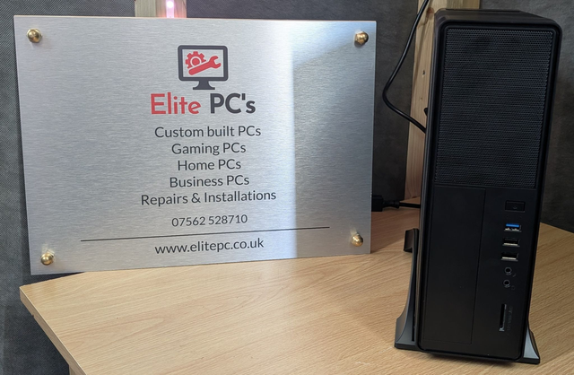 Home PC - Slimline M-ATX Case, 1TB NVMe, 16GB RAM, Wireless