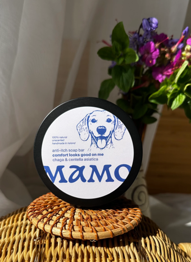 Anti-Itch Dog Soap Bar - Chaga &amp; Centella Asiatica (Mamo)