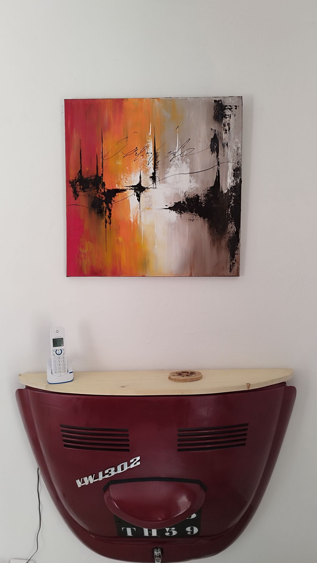 tableau abstrait – art contemporain moderne – Toile création unique signée