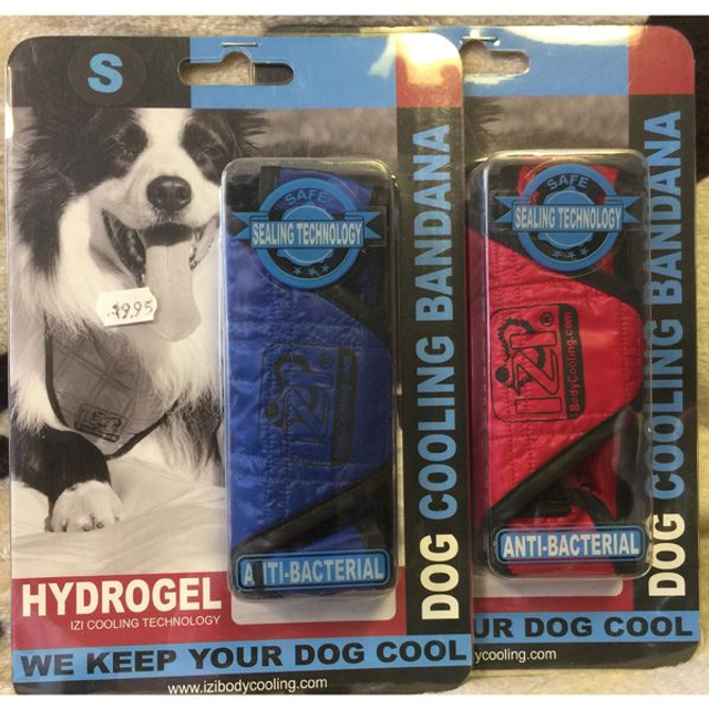 IZI dog cooling bandana maat S blauw