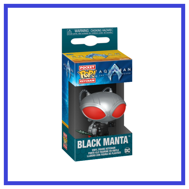 Pocket POP Keychain DC Comics Aquaman and the Lost Kingdom Black Manta