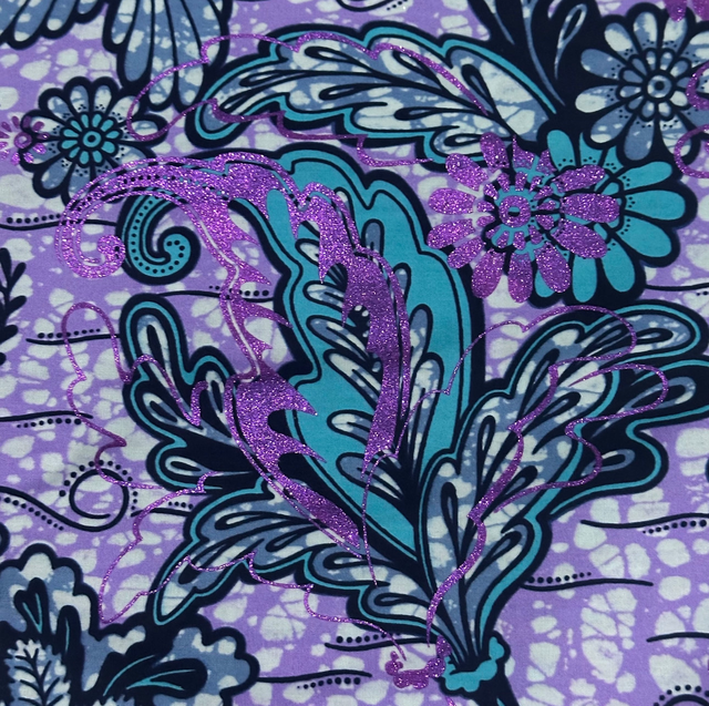 Wax Éméra 4m50 Coton Pailleté 