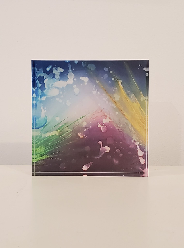 Impression sur verre acrylique - Univers