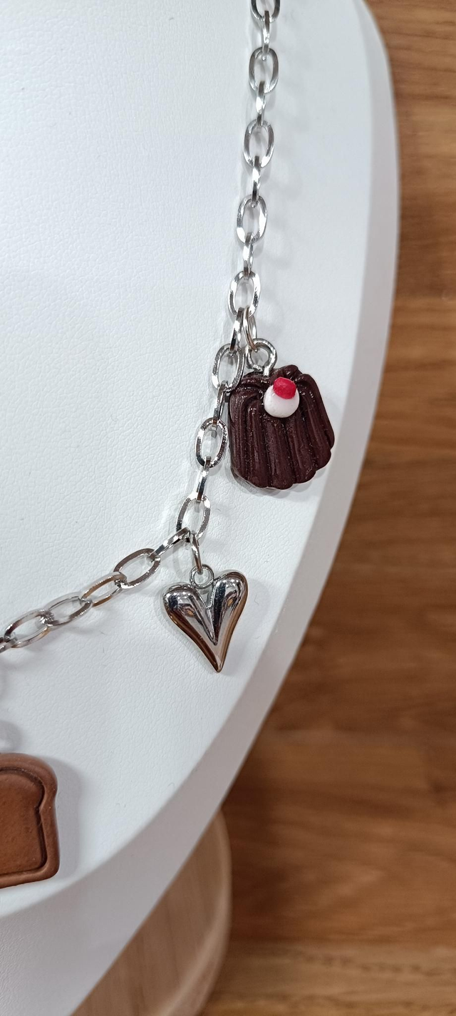 Collier - Breloques p'tit déj'