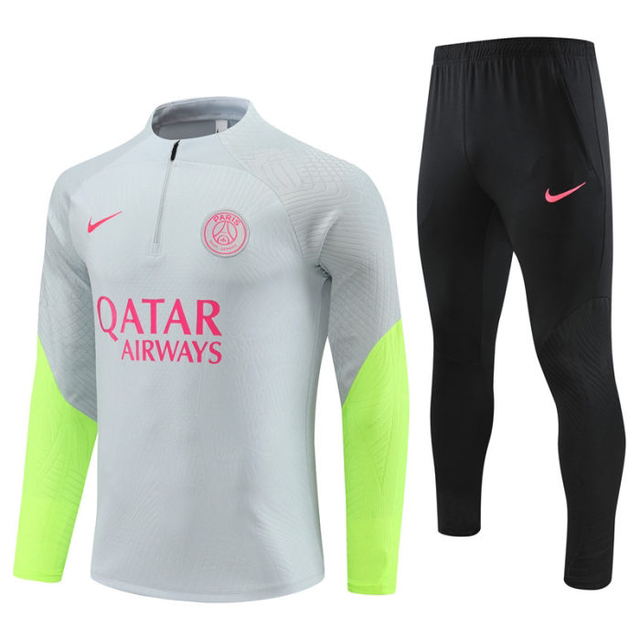 Adulte Paris Saint-Germain F.C.2023-2024 Quick Dry Casual gris 