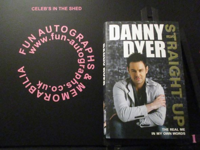 Danny Dyer 'Straight Up' Authentic Autographed Hardback Book (1)