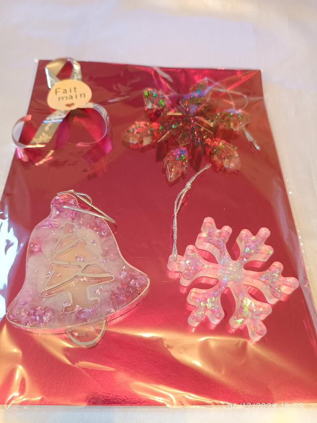 Pochette de suspension en résine 