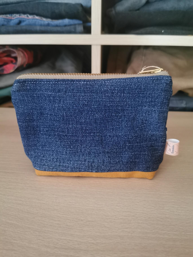 Trousse en tissu recyclé