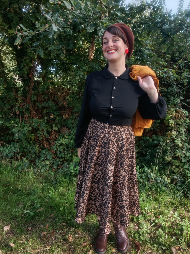 Jupe léopard 
