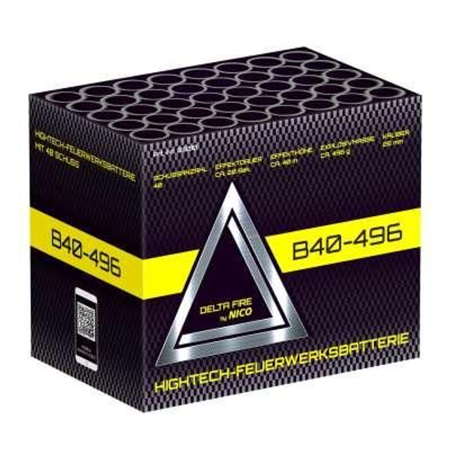 Delta Fire B40-496, 40 Schuss, 20 Sec