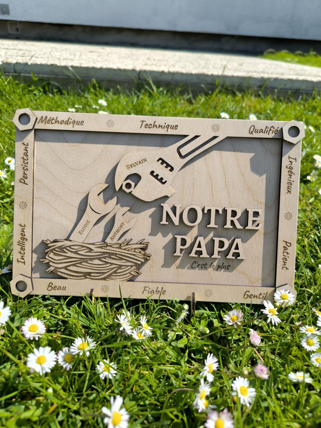 PANCARTE CLÉ A MOLETTE
