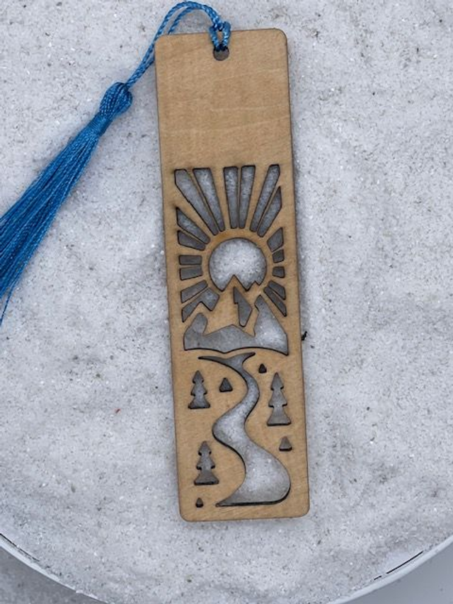 Marque page Route de montagne