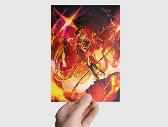 [ FF PRINTS ] Quistis & Ifrit