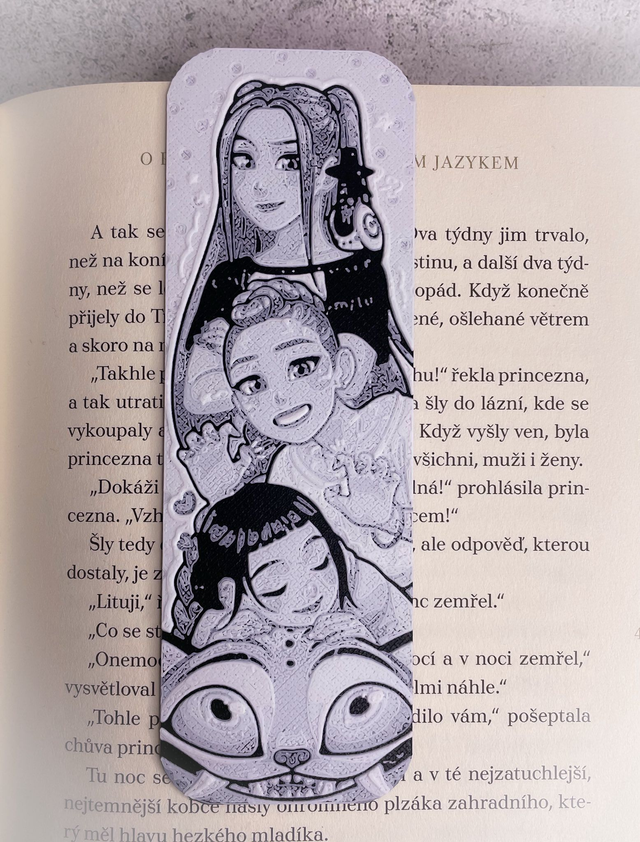 Záložka Anime Kpop Demon Hunters