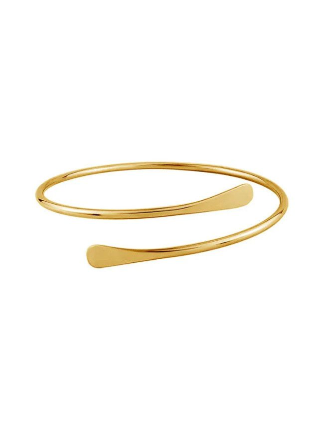 Bracelet de bras mariage spirale Or