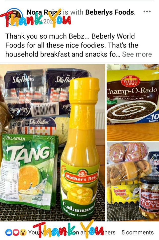 From Customer: Mrs Nora S( St Andrews Scotland)