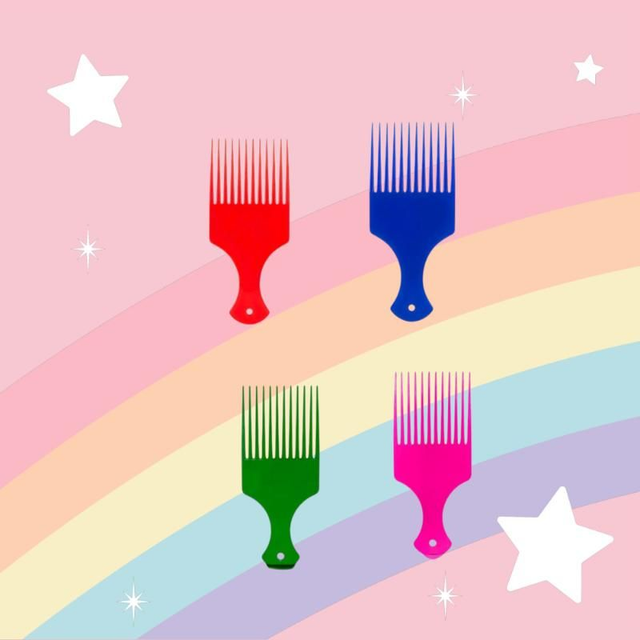 Afro Pick Comb – 1pc | Hair Accessories
