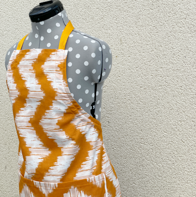 Zigzag Kitchen Apron