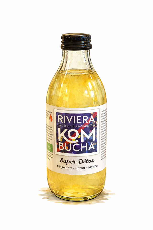 Kombucha Super Detox 33 cl (RK)