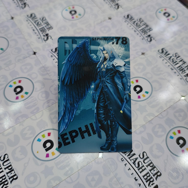 Tarjeta Amiibo Sephiroth 78 / Smash Bros