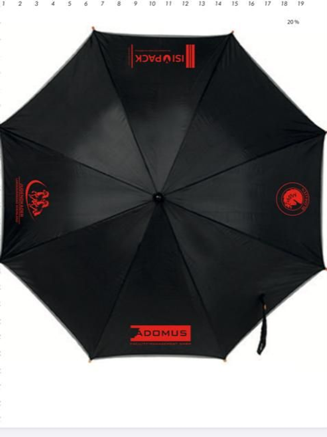 Rheinland Kader Regenschirm