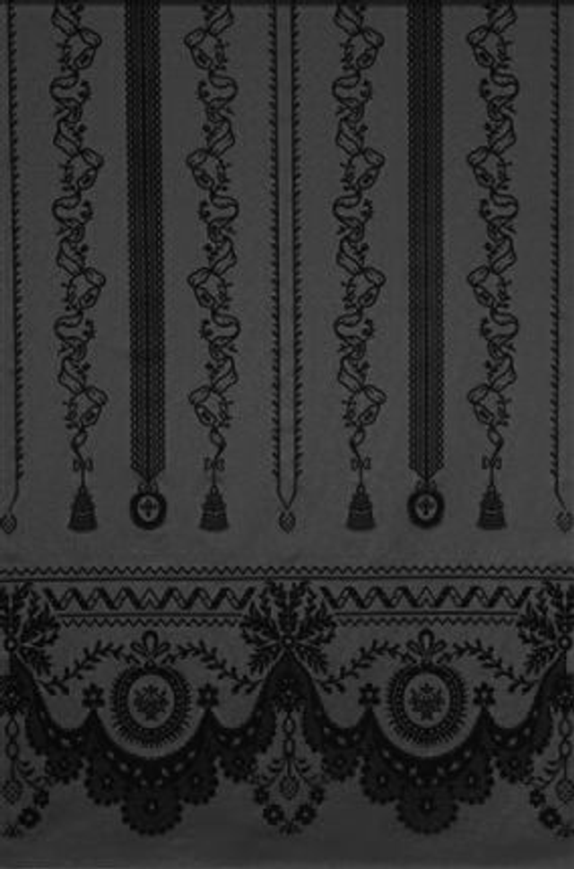 Basquiña dis. 006 negra