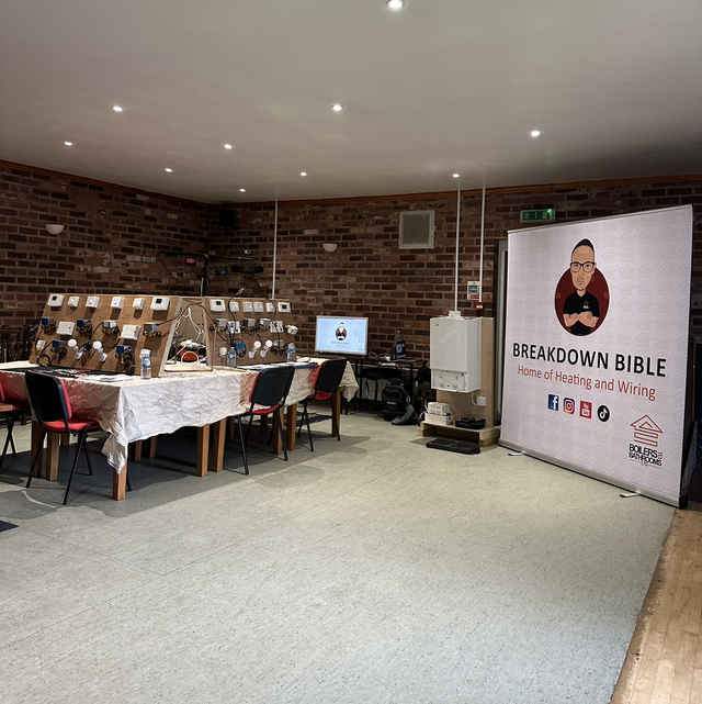 10th February 2026 Malvern Wr135AH wiring course 