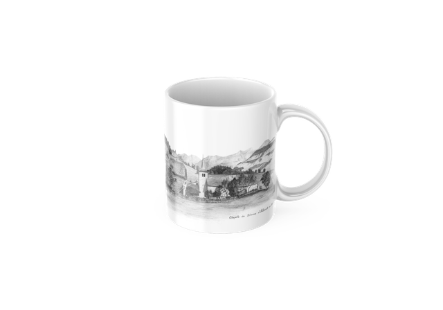 Mug en céramique, 330 ml. - selon cartes du Groupe Choral Intyamon