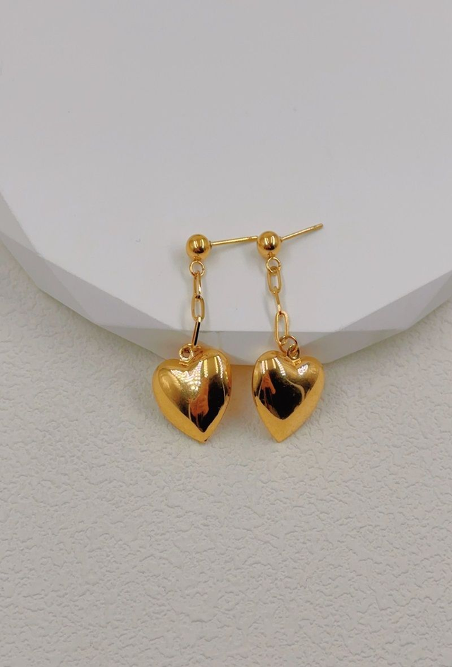 Boucles d'oreilles cœur