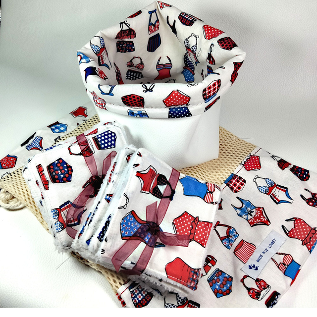 Lot zéro déchet maillot vintage