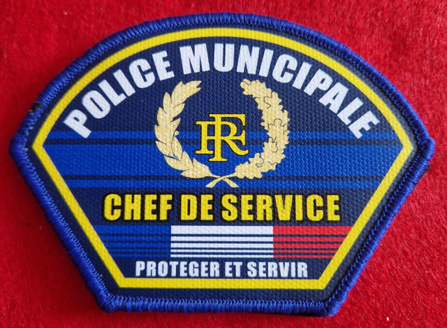 Patch PM RESCUE Chef de Service 