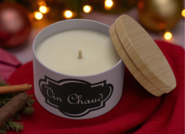Bougie parfumée "Vin chaud"