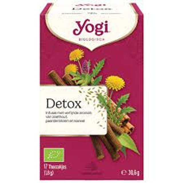 Yogi Tea Détox BIO | Infusion Purifiante &amp; Digestion 17 Sachets