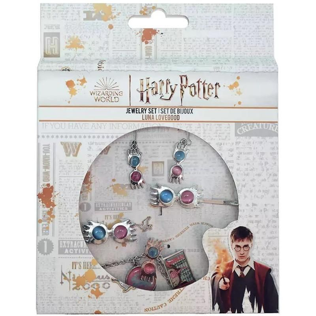 Ensemble de bijoux Harry Potter Luna Lovegood

