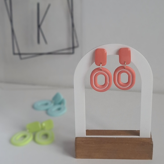 Charline - Ovales roses