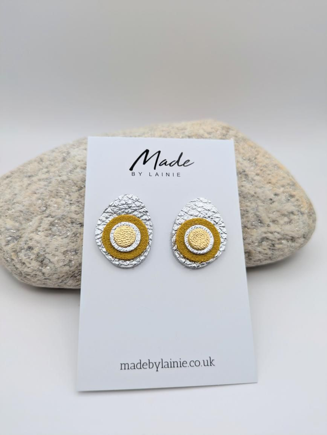 Pebble Stud Earrings (1)