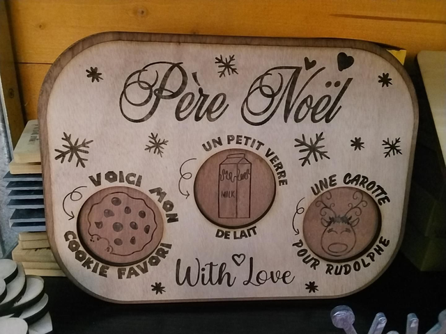 Plateau du Père Noël 