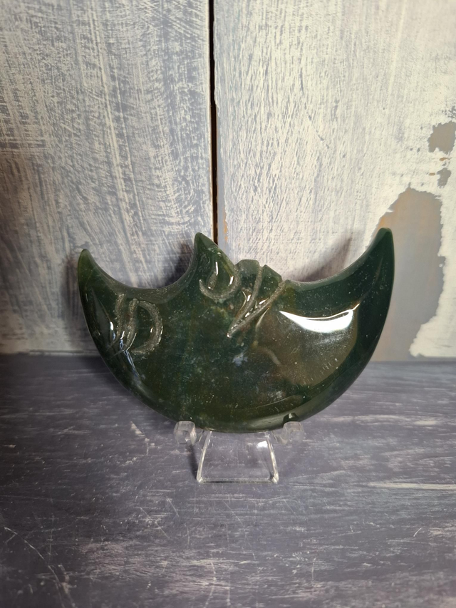 Moss Agate Moon