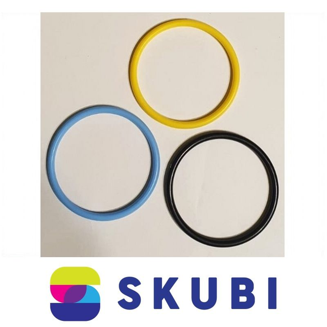 RETRO NÁRAMKY PLASTOVÉ - PEVNÉ, NEOHEBNÉ - 7.6 CM - SADA 3 KS (č. 500)